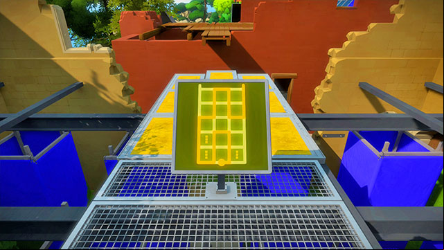 Puzzle to extend the platform - Puzzle solutions | The Town in The Witness - The Town - The Witness Game Guide & Walkthrough