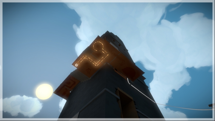 You should position yourself under the tower in order to find the next ones - Collectibles | The Town - The Town - The Witness Game Guide & Walkthrough