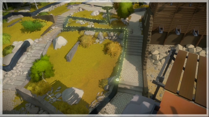 Once again you must start from the same place, but this time you should focus on the tower on which the direction of the laser ray was changed - Collectibles | The Town - The Town - The Witness Game Guide & Walkthrough