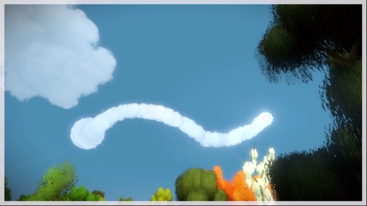 The next riddle will require you to point the laser at the cloud with the above setting - Collectibles | The Town - The Town - The Witness Game Guide & Walkthrough