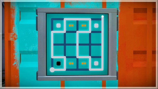 The that opens the entrance to the container - Collectibles | The Town - The Town - The Witness Game Guide & Walkthrough