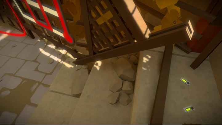 Two of them can be found in the ruined temple - Collectibles | The Town - The Town - The Witness Game Guide & Walkthrough