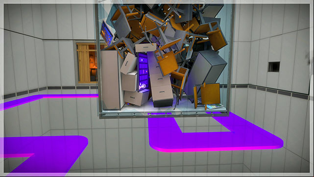 In the pile of junk, you find two puzzles - Walkthrough | Mountain in The Witness - Mountain - The Witness Game Guide & Walkthrough