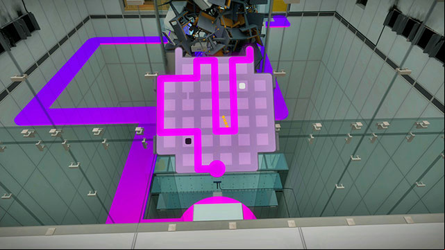 Level one, control , the first setting - Puzzle solutions 1 | Mountain in The Witness - Mountain - The Witness Game Guide & Walkthrough