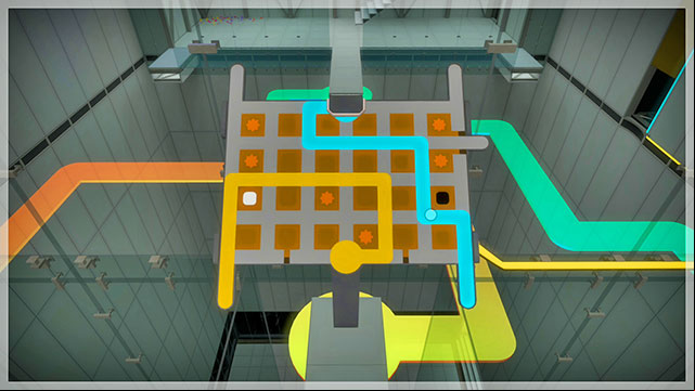 Level two, second control , second setting - Puzzle solutions 2 | Mountain in The Witness - Mountain - The Witness Game Guide & Walkthrough