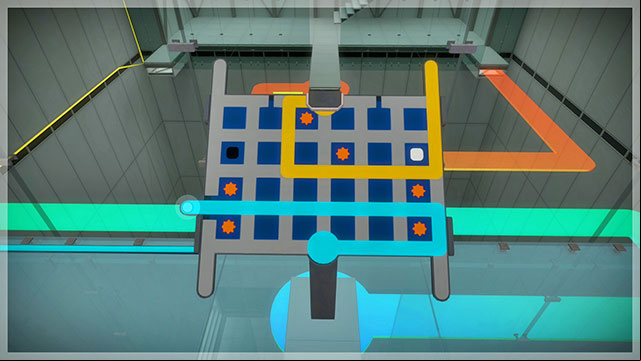 Level two, first control , third setting - Puzzle solutions 2 | Mountain in The Witness - Mountain - The Witness Game Guide & Walkthrough
