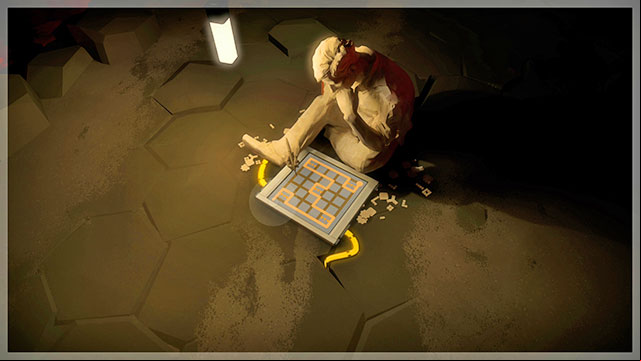 After you reach the door with a random puzzle, stand above the statue - Challenge | Additional collectibles in The Witness - Additional collectibles - The Witness Game Guide & Walkthrough
