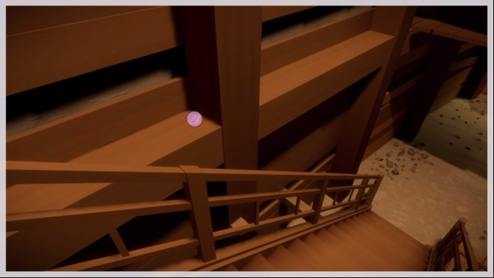 When you walk downstairs to the s located around the column, on the left side you can notice the second audiolog - Challenge | Additional collectibles in The Witness - Additional collectibles - The Witness Game Guide & Walkthrough