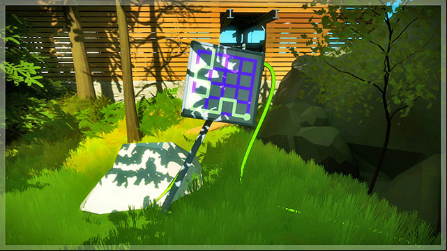 Forest, fourth set of puzzles, the fifth one - Puzzle solutions | Forest in The Witness - Forest - The Witness Game Guide & Walkthrough