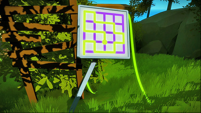 Forest, fourth set of puzzles, the sixth one - Puzzle solutions | Forest in The Witness - Forest - The Witness Game Guide & Walkthrough
