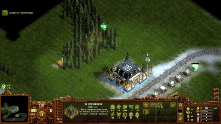 The whole map is covered with green areas - you have enough space for a Farm. - The Highlands | They Are Billions campaign walkthrough - The New Empire campaign - They Are Billions Guide