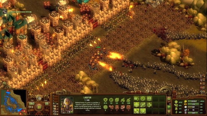The mission gives you a lot of time to prepare for the last horde - you shouldnt have problems with having enough fortifications. - The Villa of Terror mission | They Are Billions campaign walkthrough - The New Empire campaign - They Are Billions Guide