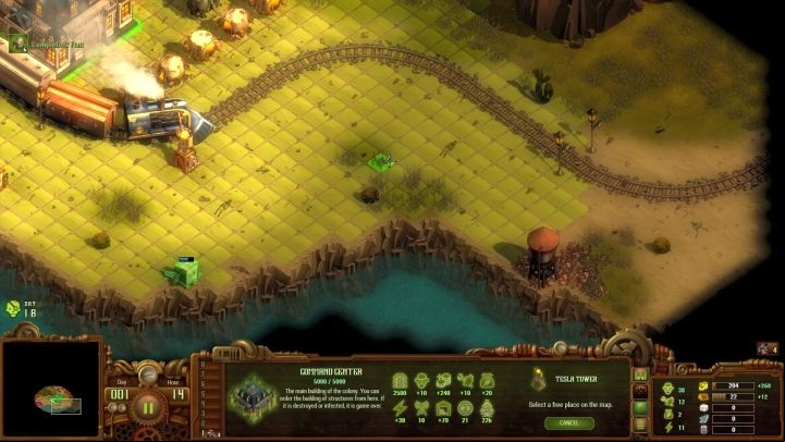 First of all, expand the base to the east, towards the stone deposits. - Mission 07 - The Coast of Bones | They Are Billions campaign walkthrough - The New Empire campaign - They Are Billions Guide