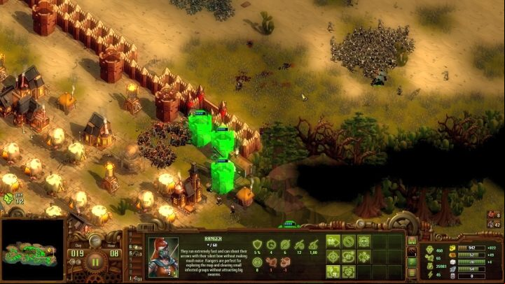 The first horde will consist of about 100 enemy units. - Mission 07 - The Coast of Bones | They Are Billions campaign walkthrough - The New Empire campaign - They Are Billions Guide