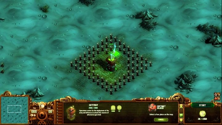 Place units around the building in 2-3 rows. - Infected Swarm #4 | They Are Billions campaign walkthrough - The New Empire campaign - They Are Billions Guide