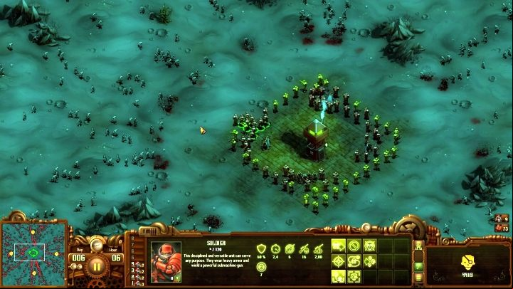 After a while, most of the Soldiers will become a veteran. This will make the mission much easier. - Infected Swarm #4 | They Are Billions campaign walkthrough - The New Empire campaign - They Are Billions Guide