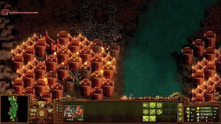 If you have a large supply of wood, you can set up an additional line of defense with the help of empty towers - enemies will need time to break through them. Your forces should have enough range to shoot the infected. - Mission 08 - The Narrow | They Are Billions campaign walkthrough - The New Empire campaign - They Are Billions Guide