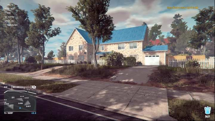 Before a job, make sure to look around the house and find the weak spots in the security measures. - How to steal without getting caught in Thief Simulator? - Thief advice - Thief Simulator Guide