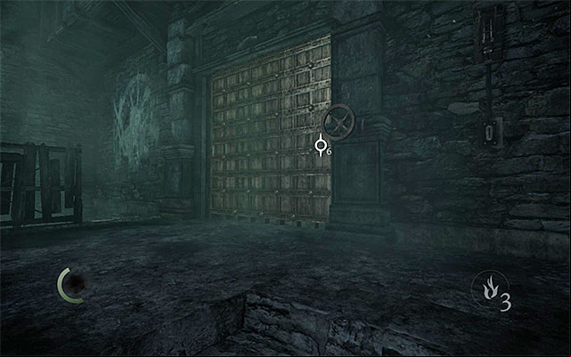 Youre going to the closed gate shown on the screen above - Get through the catacombs - description - Chapter 7: The Hidden City - Thief - Game Guide and Walkthrough