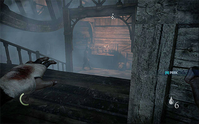 Single guard on the first level - Go through the Treadwheel Deck - description - Chapter 8: The Dawns Light - Thief - Game Guide and Walkthrough