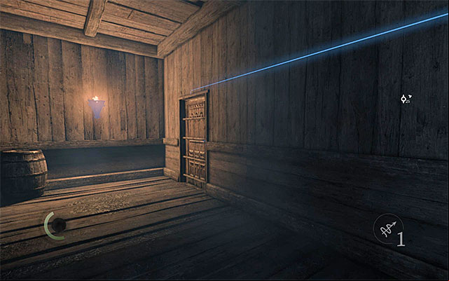 Use the southern door only after turning off the trap - Go through the Stowage Deck - description - Chapter 8: The Dawns Light - Thief - Game Guide and Walkthrough