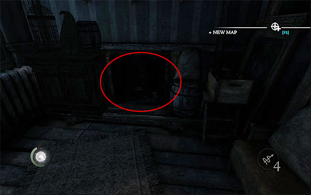 Pressing the button will open the hidden stash - Flowers Eternal - Collectibles - Thief - Game Guide and Walkthrough