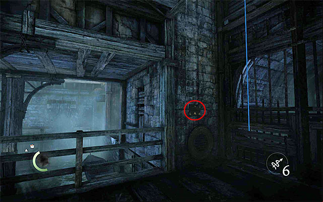 The Plaque is at the hanging rope - City Heritage Plaques - Collectibles - Thief - Game Guide and Walkthrough
