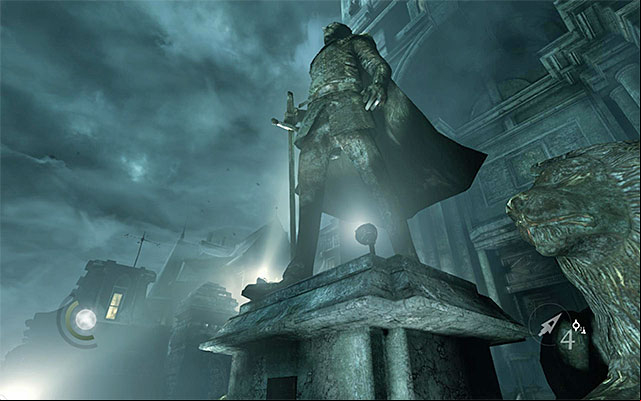Avoid being spotted by the enemies around the statue - City Heritage Plaques - Collectibles - Thief - Game Guide and Walkthrough