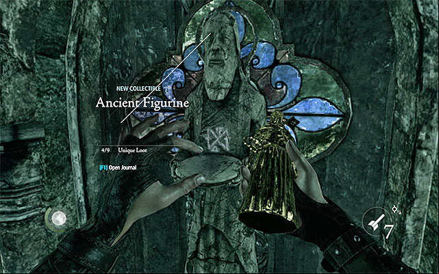 You get the opportunity to take this collectible after you solve a simple puzzle - Unique Loot - Collectibles - Thief - Game Guide and Walkthrough