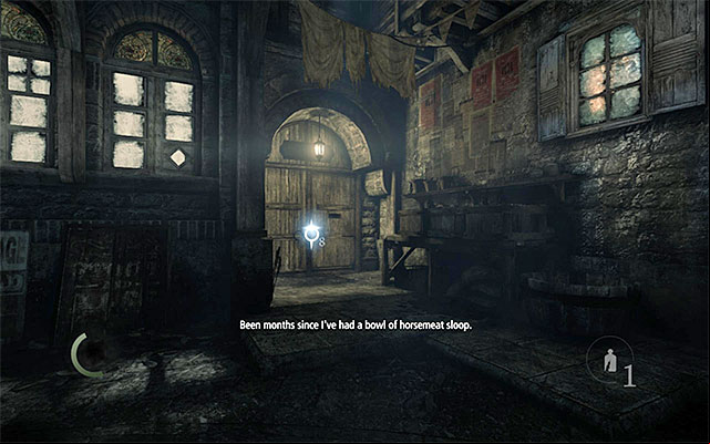 age to the tavern - Meet up with Basso at the Crippled Burrick tavern - The City - Thief - Game Guide and Walkthrough