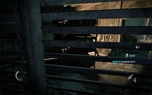 You can avoid detection by hiding in the wardrobe - Escape from the foundry - Chapter 2: Dust to Dust - Thief - Game Guide and Walkthrough