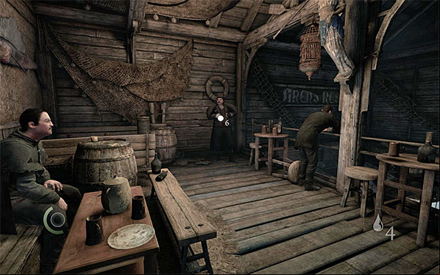 Vittori staying at the upper floor in the tavern - Carnivalesque - Jobs - Basso - Thief - Game Guide and Walkthrough