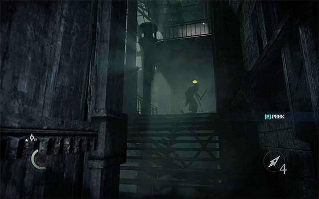Avoiding the guards in darkness will prove to be less problematic - Enter the second part of the combination - Chapter 4: A Friend in Need - Thief - Game Guide and Walkthrough