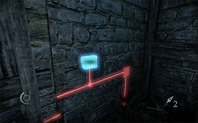 The switch that deactivates traps - Explore Erins hideout - The City - Thief - Game Guide and Walkthrough
