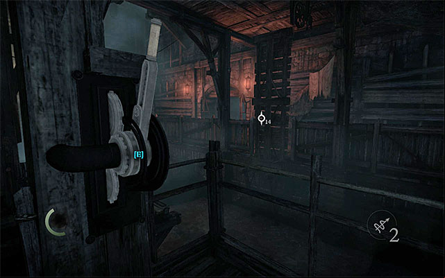This path will take you to the brothel entrance region, and you can tell it by the red lamp on the right - Reach the brothel - description - The City - Thief - Game Guide and Walkthrough