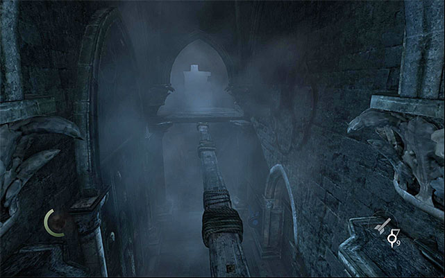 You can walk over the beam above and explore the side age - Make it through the second part of the underground - Chapter 3: Dirty Secrets - Thief - Game Guide and Walkthrough
