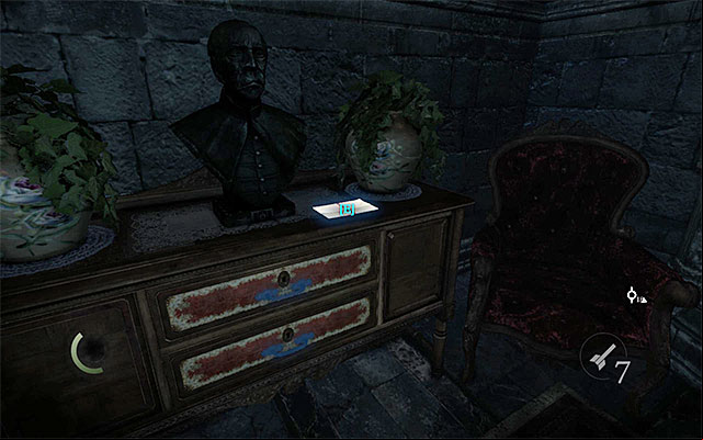 Acquiring some of the documents enables you to figure out the safe combination - Explore the brothels second floor - Chapter 3: Dirty Secrets - Thief - Game Guide and Walkthrough