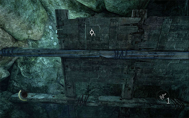 You need to jump towards the interactive ledge - Leave the ancient ruins - Chapter 3: Dirty Secrets - Thief - Game Guide and Walkthrough