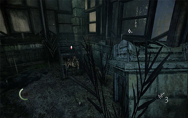 One of two dog cages - Gain access into the estate - Chapter 4: A Friend in Need - Thief - Game Guide and Walkthrough