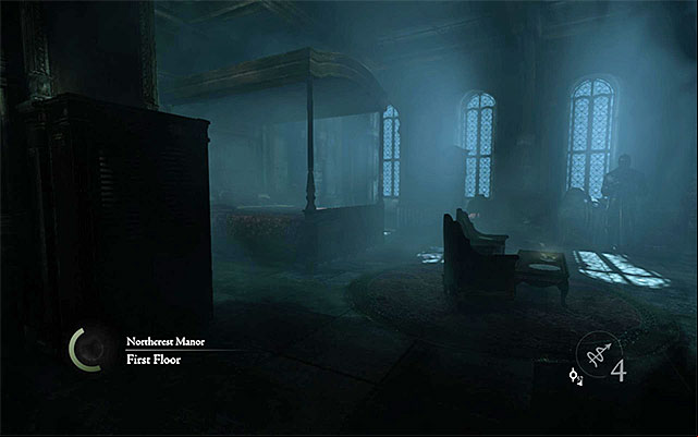 The bedroom - Explore the cellars and the ground floor of the Barons estate - description - Chapter 6: A Man Apart - Thief - Game Guide and Walkthrough