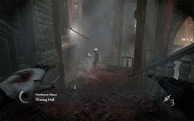 The bandit at the stairs - Reach the ceremonial hall - description - Chapter 6: A Man Apart - Thief - Game Guide and Walkthrough