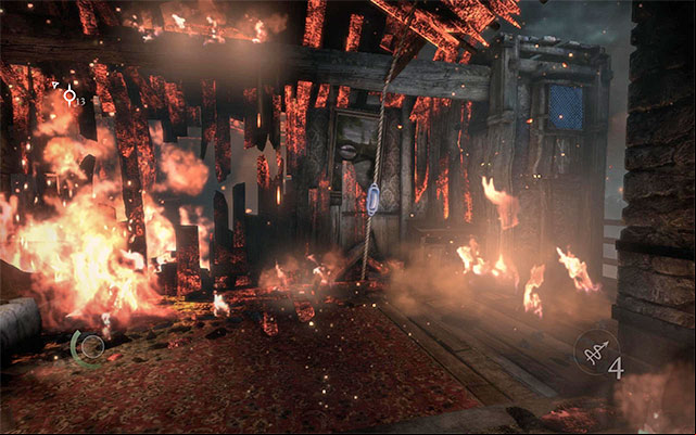 If you fell into the building, you will have to get out quickly - Get to the other side of the jetty - Chapter 6: A Man Apart - Thief - Game Guide and Walkthrough