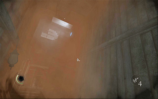 You need to use the spot for climbing to leave the building - Get to the other side of the jetty - Chapter 6: A Man Apart - Thief - Game Guide and Walkthrough