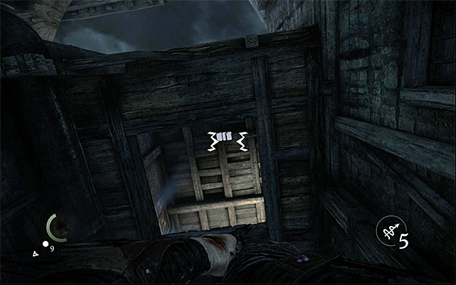 The spot where you extend the rope - The Rule of Thumb - Jobs - Basso - Thief - Game Guide and Walkthrough