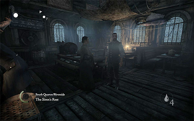 The inside of the tavern - The key locations in the City - Trips to the City - Thief - Game Guide and Walkthrough