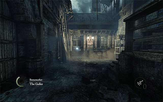 The entrance to Ector's Emporium - Side mission employers - Trips to the City - Thief - Game Guide and Walkthrough
