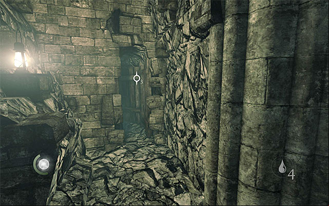 The place where Garrett needs to squeeze through - Reach the main hall of the cathedral - Chapter 7: The Hidden City - Thief - Game Guide and Walkthrough