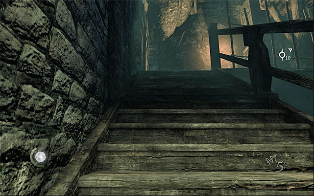 The path on the left - Cross the loading docks of the Hidden City - Chapter 7: The Hidden City - Thief - Game Guide and Walkthrough