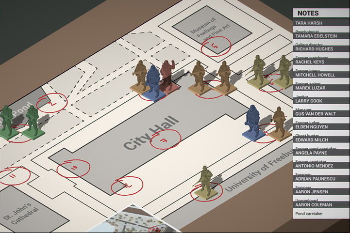 The assault plan on the town hall. - Assault - General advices - This is the Police Game Guide
