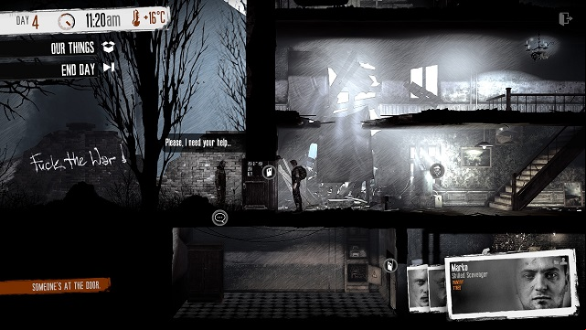 Everyone wants your help. - Direct interactions | Moral choices and with other people - Moral choices and with other people - This War of Mine Game Guide